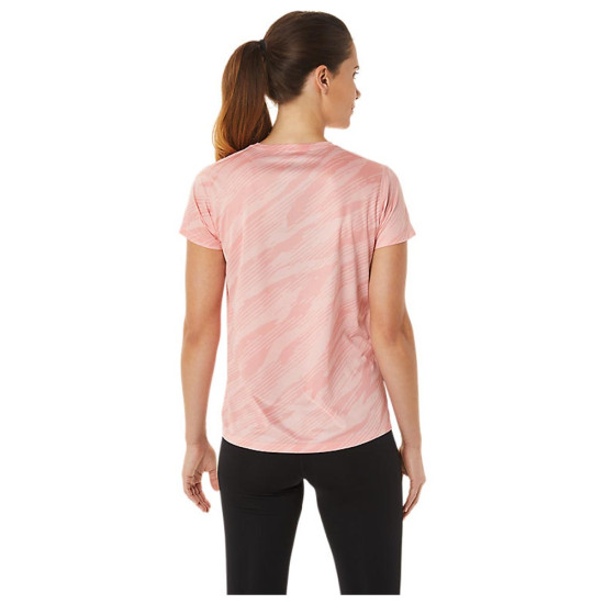 Asics Γυναικεία κοντομάνικη μπλούζα Core All Over Print SS Top Asics Γυναικεία κοντομάνικη μπλούζα Core All Over Print SS Top